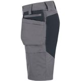ProJob 3521 - Stretchshort - Grijs - Met Afneembare Spijkerzakken
