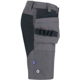 ProJob 3521 - Stretchshort - Grijs - Met Afneembare Spijkerzakken