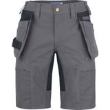Projob 3521 Stretchshort Met Afneembare Spijkerzakken 643521 - Zwart