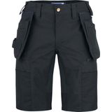 Projob 3521 Stretchshort Met Afneembare Spijkerzakken 643521 - Zwart