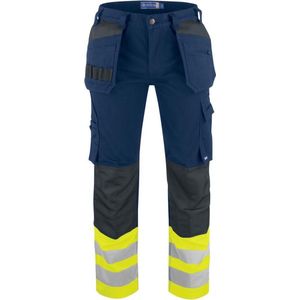 Projob - 6530 - Signalisatiebroek - EN ISO 20471 Klasse 1 - Met Kniezakken en Spijkerzakken