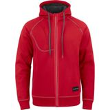 ProJob 2130 HOODIE MET TEDDYVOERING 642130 - Rood
