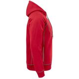 ProJob 2130 HOODIE MET TEDDYVOERING 642130 - Rood