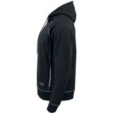 Sweater-Jas - Gebroken Wit - Katoen/Polyester - Met Capuchon en Grote Vakken