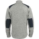 Fleece Jas - Zwart - 100% Polyester - Verstevigde Schouders en Ellebogen