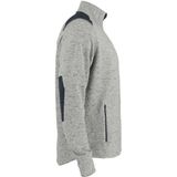 Fleece Jas - Zwart - 100% Polyester - Verstevigde Schouders en Ellebogen
