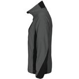 Werkjack - Zwart - 100% Polyester - Raglanmouwen, Ritssluiting