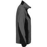 Werkjack - Zwart - 100% Polyester - Raglanmouwen, Ritssluiting