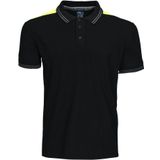 ProJob 2018 POLO MET FLUO INZETSTUKKEN 642018 - marine hv geel