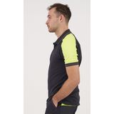 ProJob 2018 POLO MET FLUO INZETSTUKKEN 642018 - marine hv geel