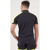 ProJob 2018 POLO MET FLUO INZETSTUKKEN 642018 - marine hv geel