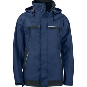 Projob - 4441 - Gevoerde Regenjas - Zwart - Waterdicht - Winddicht