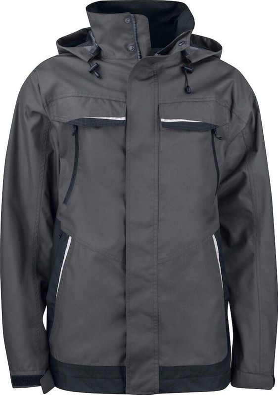 Projob 4441 Regenjas Padded Grijs maat XS
