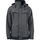 Projob - 4441 - Gevoerde Regenjas - Zwart - Waterdicht - Winddicht