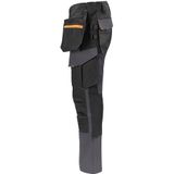 Projob 5551 Stretchbroek Met Kniezakken en Spijkerzakken 645551 - Grijs