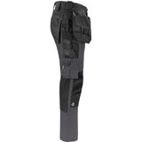 Projob 5551 Stretchbroek Met Kniezakken en Spijkerzakken 645551 - Grijs