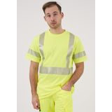 ProJob 6013 SIGNALISATIET-SHIRT EN ISO 20471 KLASSE 3 646013 - Geel