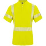 Projob - 6015 Signalisatiepolo - Geel - Polyester-Katoen