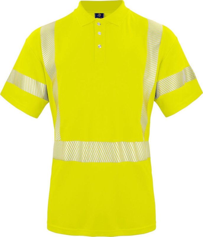 Projob - 6015 Signalisatiepolo - Geel - Polyester-Katoen