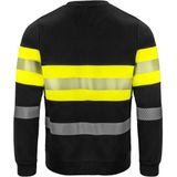 ProJob 6129 SIGNALISATIESWEATER EN ISO 20471 KLASSE 1 646129 - Geel/Zwart