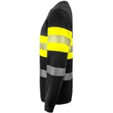 ProJob 6129 SIGNALISATIESWEATER EN ISO 20471 KLASSE 1 646129 - Geel/Zwart