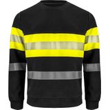 ProJob 6129 SIGNALISATIESWEATER EN ISO 20471 KLASSE 1 646129 - Geel/Zwart