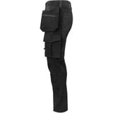 Projob 5559 - Stretchbroek - Zwart - Met Kniezakken En Spijkerzakken