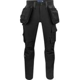 Projob 5559 - Stretchbroek - Zwart - Met Kniezakken En Spijkerzakken