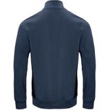 Projob - 2129 - Sweater met Ritssluiting - Zwart-Geel - Doubleface Materiaal
