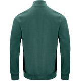 Projob - 2129 - Sweater met Ritssluiting - Zwart-Geel - Doubleface Materiaal
