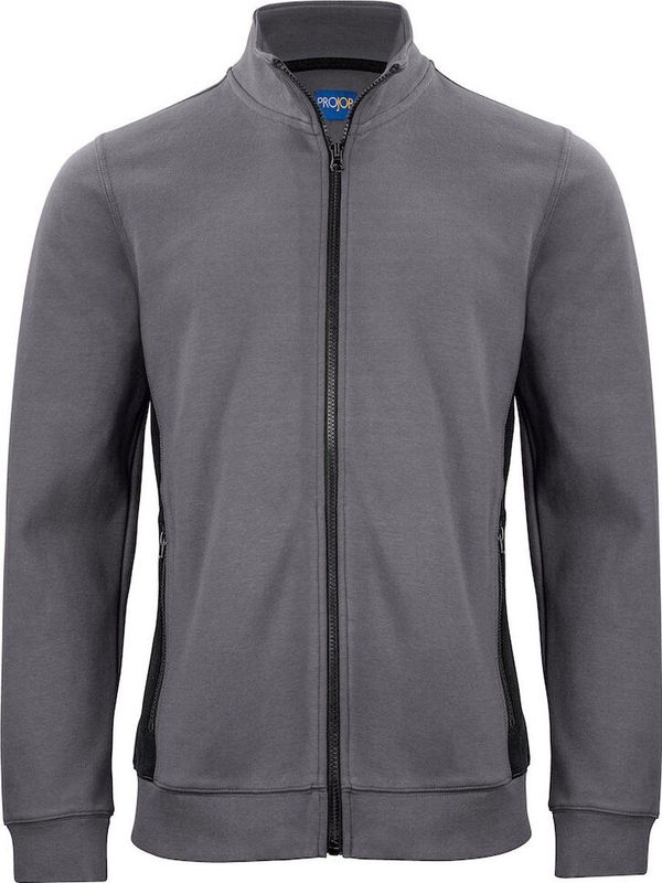 ProJob 2129 SWEATER MET RITSSLUITING 642129 - Grijs