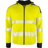 Projob - 6110 - Signalisatiehoodie - Geel/Zwart - ISO 20471 Klasse 3 - Heren