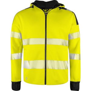 Projob - 6110 - Signalisatiehoodie - Geel/Zwart - ISO 20471 Klasse 3 - Heren
