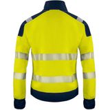 Projob - 6109 - Signalisatiesweater - Geel/Marine - Polyester/Nylon/Spandex