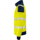 Projob - 6109 - Signalisatiesweater - Geel/Marine - Polyester/Nylon/Spandex