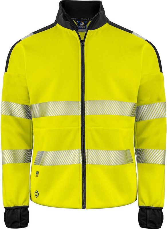 Projob - 6109 - Signalisatiesweater - Lange Ritssluiting - EN ISO 20471 Klasse 3