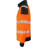 ProJob 6109 SIGNALISATIESWEATER MET LANGE RITSSLUITING EN ISO 20471 KLASSE 3 646109 - Oranje/Zwart - 4XL