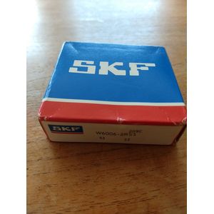 SKF Kogellager 30x55x13mm 2RS RVS