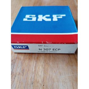 Lager SKF N307 ECP  eenrijige cilinderrollager Inwendige diam.: 35 mm Uitwendige diam.: 80 mm Breedte: 21 mm