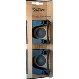 Toolflex Original H-01 - Gereedschapshouder - 2-pack - XL Klemmen (Ø 30-40 mm) - Flexibel en Duurzaam