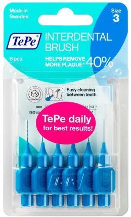 TePe - Spacer-borsteltjes - Afstandhouders - 0 6 mm - 6 Stuks