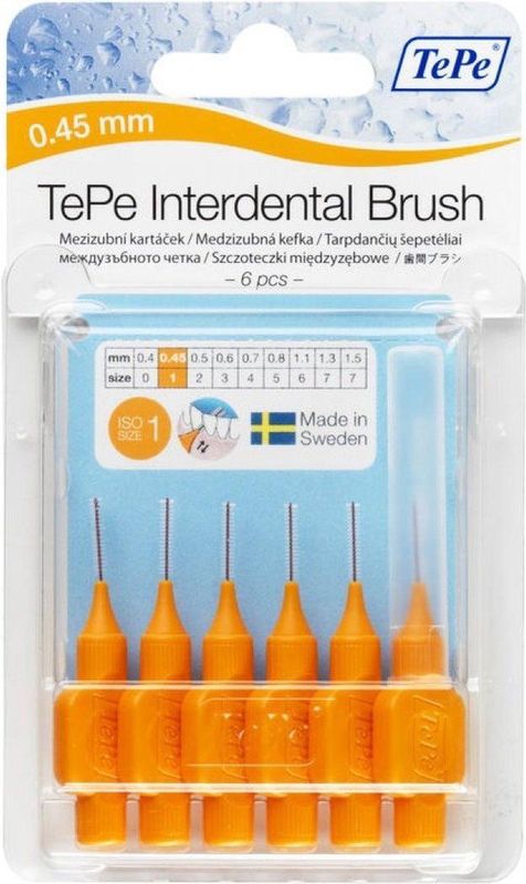 TePe - Origineel G2 - Rager - Oranje - 6 stuks