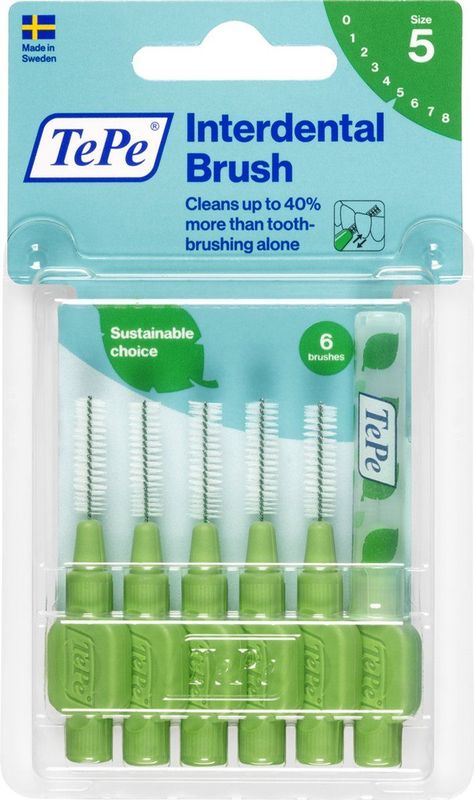 TePe - Interdentale Ragers Original - Groen - 6 Stuks