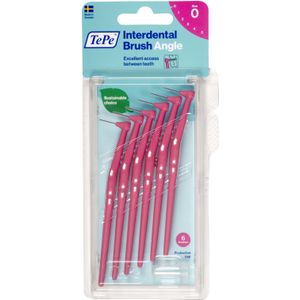 TePe Angle Interdentale Ragers Roze ISO maat 1  – 0,4 mm (6 stuks)