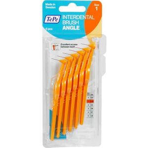 TePe Angle Interdentale Ragers Oranje ISO maat 2  – 0,45 mm (6 stuks)