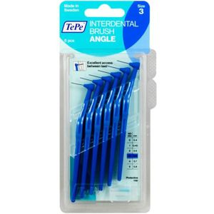 TePe Angle Interdentale Ragers Blauw ISO maat 4  – 0,6 mm (6 stuks)