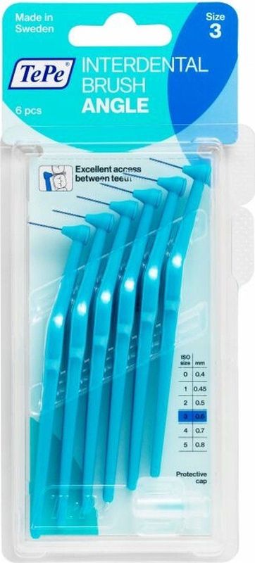 TePe - Angle - Interdentale Ragers - Blauw - 10 stuks