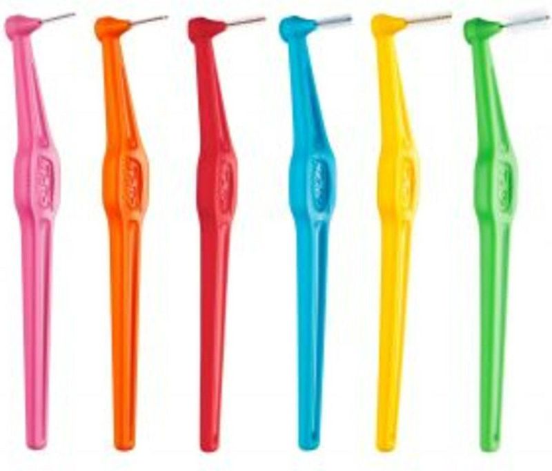 10x TePe Angle Interdentale Ragers Gemengd 6 stuks