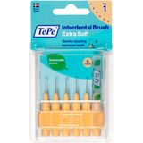 TePe Interdentale Ragers Extra Soft Lichtoranje ISO maat 1 – 0,45 mm (6 stuks)