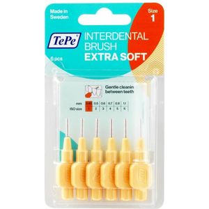 TePe - Ragers - Lichtoranje - Extra Zacht - 10 stuks